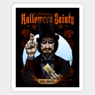 Halloween Saints: Mr. Dark Sticker